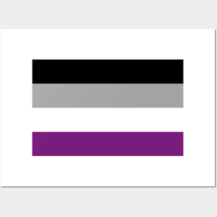 Asexual Pride Flag Posters and Art